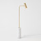 Global Views Spotlight Floor Lamp - Brass