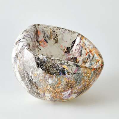 Global Views Squished Bowl - Lg