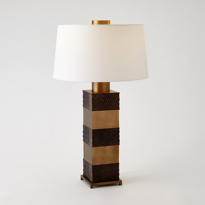 Global Views Stack Lamp - Brass - Bronze