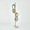 Global Views Stellar Table Lamp - Smoke - Brass