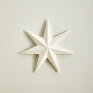 Global Views Stellar Wall Star - Matte White - Med