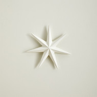 Global Views Stellar Wall Star - Matte White - Sm