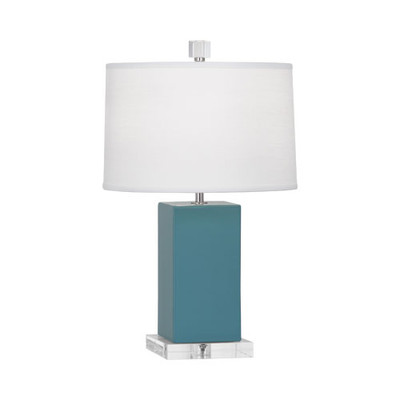 Harvey Accent Table Lamp - Steel Blue