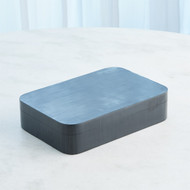 Global Views Super Ellipse Box - Black - Lg