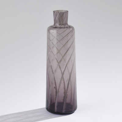 Global Views Swirl Decanter - Purple