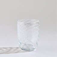 Global Views Swirl DOF Glass - Milk