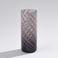 Global Views Swirl Highball Glass - Purple