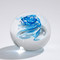 Global Views Swirl Paperweight - Blue