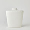 Global Views Terzo Vase - Matte White - Sm