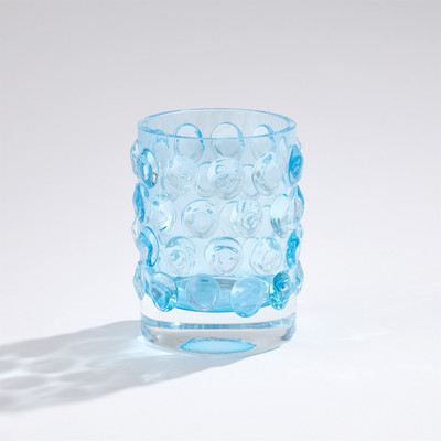 Global Views Thousand Eye Vase - Blue - Lg