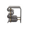 Global Views Traverse Side Table - Ebony Cerused