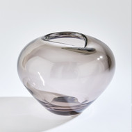 Global Views Undulating Vase - Grey - Lg