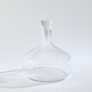 Global Views V Cut Decanter - Squat