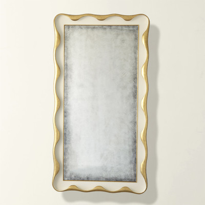 Global Views Venus Leaning Mirror - Ivory