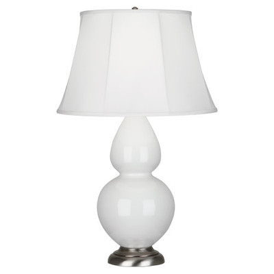 Double Gourd Table Lamp - Antique Silver - Lily