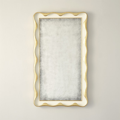 Global Views Venus Mirror - Ivory