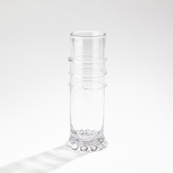 Global Views Verre Lisse Vase - Clear
