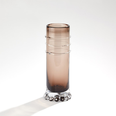 Global Views Verre Lisse Vase - Dor