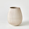 Global Views Vertical Ribbed Vase - Sm
