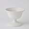 Global Views Villa Chalice Compote - Matte White - Lg