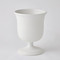 Global Views Villa Chalice Vase - Matte White - Lg