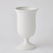 Global Views Villa Chalice Vase - Matte White - Sm