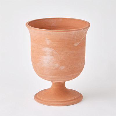 Global Views Villa Chalice Vase - Terracotta - Lg
