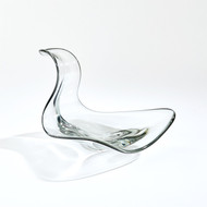 Global Views Wave Bowl - Grey