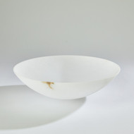 Global Views Wide Alabaster Bowl
