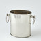 Global Views Winston Ice Bucket - Nickel - Lg