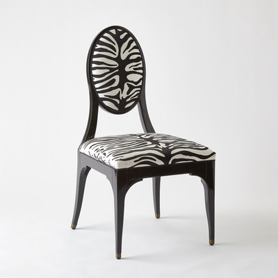 Global Views Zebra Dining Chair