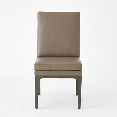Studio A Abbott Dining Chair - Grey Leather