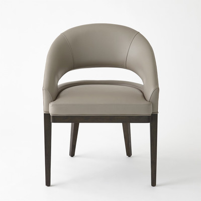 Studio A Alcott Dining Chair - Grey Leather