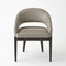 Studio A Alcott Dining Chair - Grey Leather