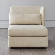 Studio A Alder Sectional Chair - Moonstone - Right Arm