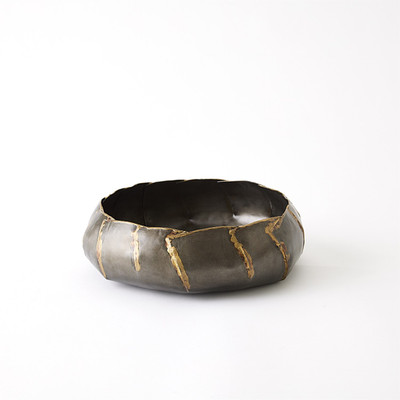 Studio A Armor Bowl - Antique Gunmetal - Sm