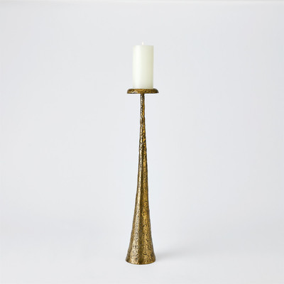 Studio A Beacon Candle Holder - Brass - Lg