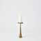 Studio A Beacon Candle Holder - Brass - Sm