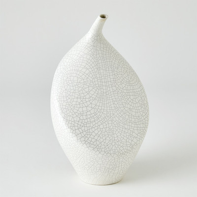 Studio A Buddah Vase - White - Lg