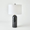 Studio A Callanish Marble Lamp - Black - Lg