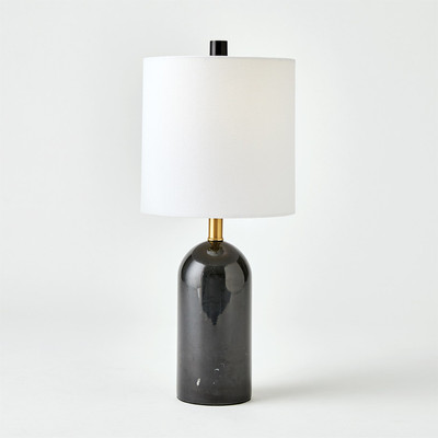Studio A Callanish Marble Lamp - Black - Sm