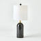Studio A Callanish Marble Lamp - Black - Sm