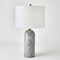 Studio A Callanish Marble Lamp - Grey - Lg