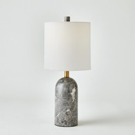 Studio A Callanish Marble Lamp - Grey - Sm