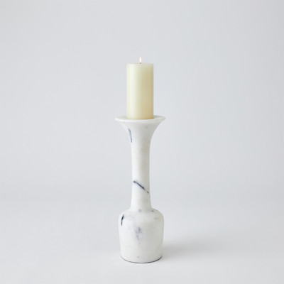 Studio A Calyx Candle Holder - White - Lg