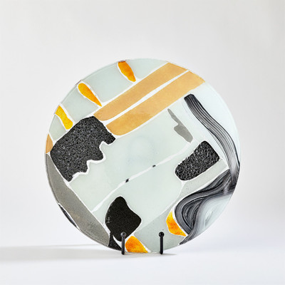 Studio A Cashmere Glass Charger - Sm