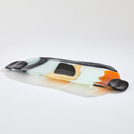Studio A Cashmere Glass Platter - Lg