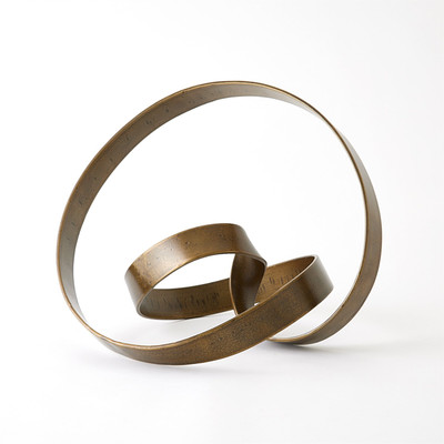 Studio A Cluster Sculpture - Antique Brass