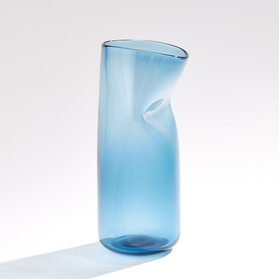 Studio A Contour Vase - Blue - Lg