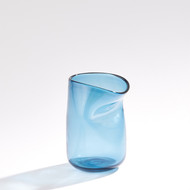 Studio A Contour Vase - Blue - Sm